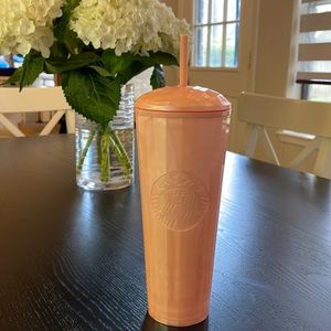 Starbucks Pink Shell Venti Tumbler